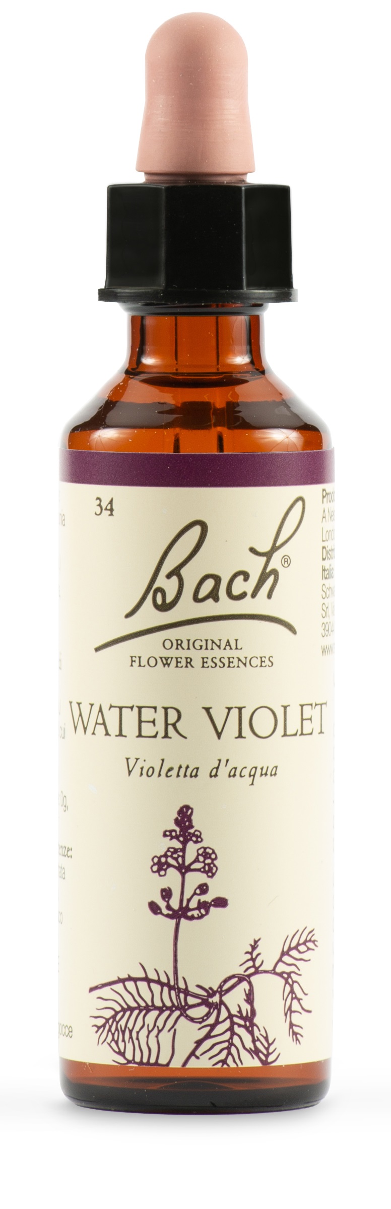 WATER VIOL BACH ORIG 20 ML - Farmacia Murachelli Di Putelli dr. Giovanni