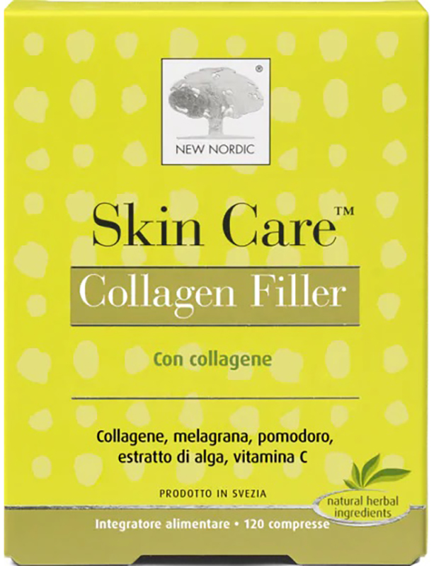 SKIN CARE COLLAGEN FILLER 120 COMPRESSE - Farmacia Murachelli Di Putelli dr. Giovanni