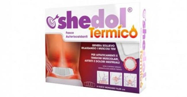 FASCIA AUTORISCALDANTE SHEDOL TERMICO 6 PEZZI - Farmacia Murachelli Di Putelli dr. Giovanni