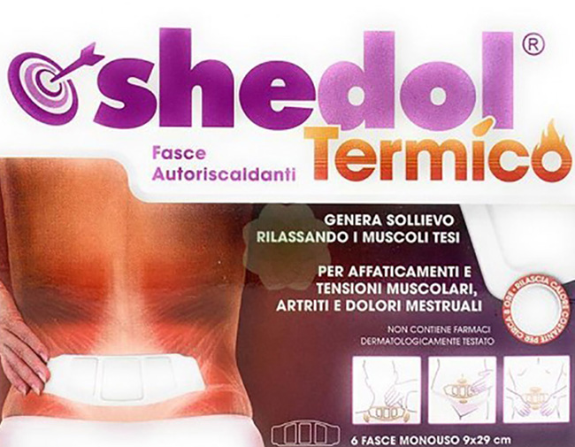 CEROTTO AUTORISCALDANTE SHEDOL TERMICO 6 PEZZI - Farmacia Murachelli Di Putelli dr. Giovanni