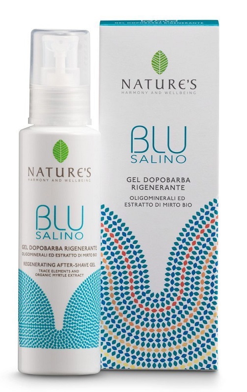 NATURE'S BLU SALINO GEL DOPOBARBA 100 ML - Farmacia Murachelli Di Putelli dr. Giovanni