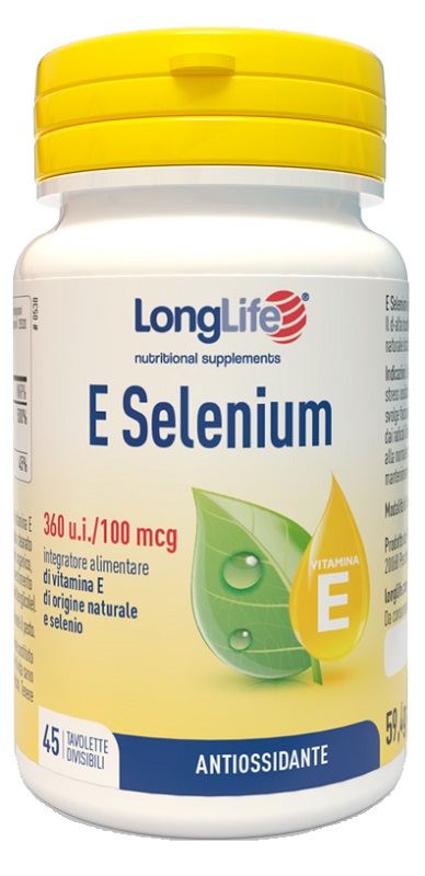 LONGLIFE E SELENIUM 45 TAVOLETTE - Farmacia Murachelli Di Putelli dr. Giovanni