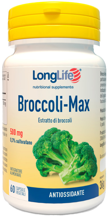 LONGLIFE BROCCOLI MAX 60 CAPSULE - Farmacia Murachelli Di Putelli dr. Giovanni