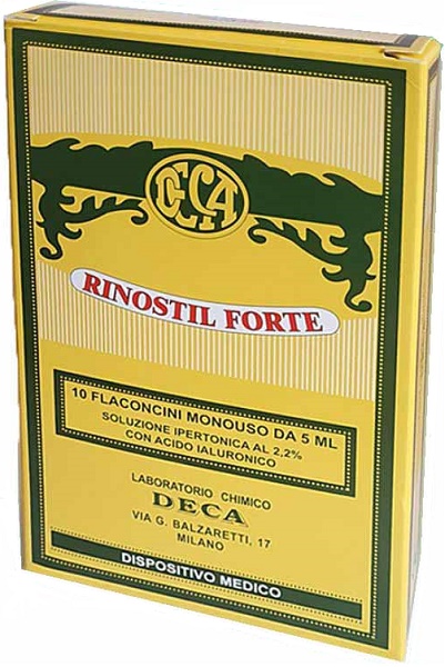 RINOSTIL FORTE SOLUZIONE IPERTONICA 10 FLACONCINI MONOUSO DA 5 ML - Farmacia Murachelli Di Putelli dr. Giovanni