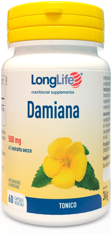 LONGLIFE DAMIANA 60 CAPSULE - Farmacia Murachelli Di Putelli dr. Giovanni