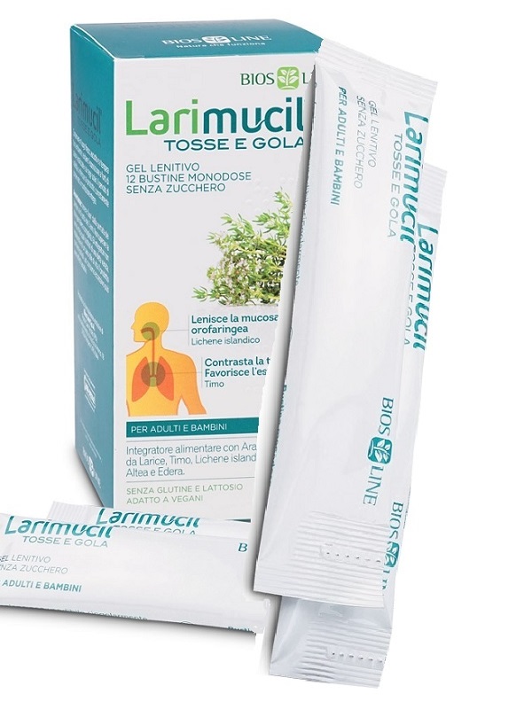 LARIMUCIL TOSSE GOLA 12 BUSTINE 10 ML - Farmacia Murachelli Di Putelli dr. Giovanni