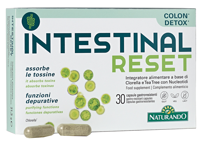 INTESTINAL RESET 30 CAPSULE - Farmacia Murachelli Di Putelli dr. Giovanni