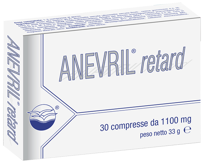 ANEVRIL RETARD 30 COMPRESSE - Farmacia Murachelli Di Putelli dr. Giovanni