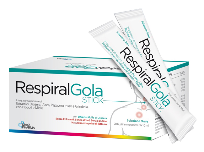 RESPIRAL GOLA 20 BUSTINE 10 ML - Farmacia Murachelli Di Putelli dr. Giovanni