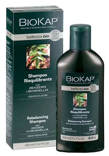 BIOKAP BELLEZZA BIO SHAMPOO RIEQUILIBRANTE COSMOS ECOCERT 200 ML BIOSLINE - Farmacia Murachelli Di Putelli dr. Giovanni