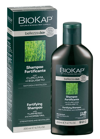 BIOKAP BELLEZZA BIO SHAMPOO FORTIFICANTE COSMOS ECOCERT 200 ML BIOSLINE - Farmacia Murachelli Di Putelli dr. Giovanni
