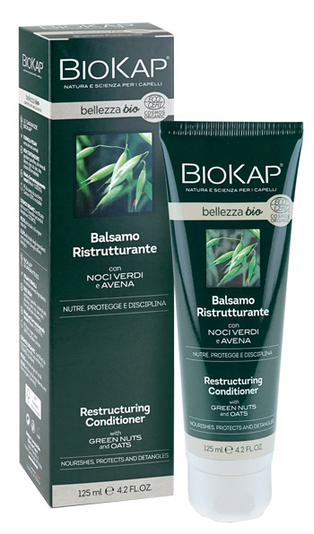 BIOKAP BELLEZZA BIO BALSAMO RISTRUTTURANTE COSMOS ECOCERT 125 ML BIOSLINE - Farmacia Murachelli Di Putelli dr. Giovanni