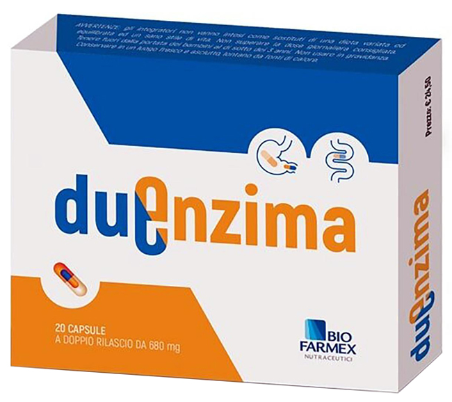DUENZIMA 20 CAPSULE DA 680 MG - Farmacia Murachelli Di Putelli dr. Giovanni