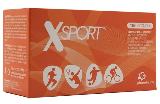 XSPORT 10 FLACONCINI 10 ML - Farmacia Murachelli Di Putelli dr. Giovanni