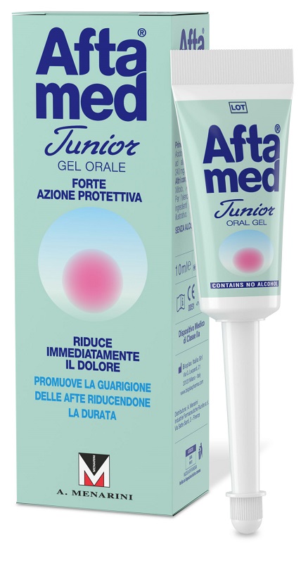 GEL AFTAMED JUNIOR ACIDO IALURONICO 10 ML - Farmacia Murachelli Di Putelli dr. Giovanni