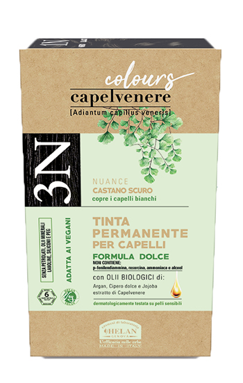 CAPELVENERE COLOURS TINTA CAPELLI 3N CASTANO SCURO - Farmacia Murachelli Di Putelli dr. Giovanni