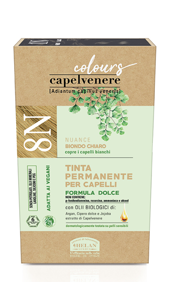 CAPELVENERE COLOURS TINTA CAPELLI 8N BIONDO CHIARO - Farmacia Murachelli Di Putelli dr. Giovanni