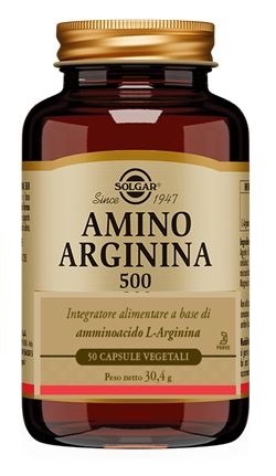 AMINO ARGININA 500 50 CAPSULE VEGETALI - Farmacia Murachelli Di Putelli dr. Giovanni