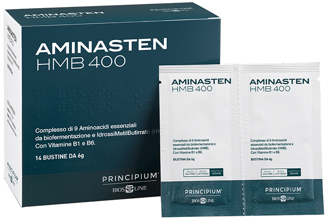 PRINCIPIUM AMINASTEN HMB400 14 BUSTINE 6 G - Farmacia Murachelli Di Putelli dr. Giovanni