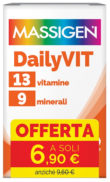MASSIGEN DAILYVIT 30 COMPRESSE RIVESTITE 7,90 E - Farmacia Murachelli Di Putelli dr. Giovanni