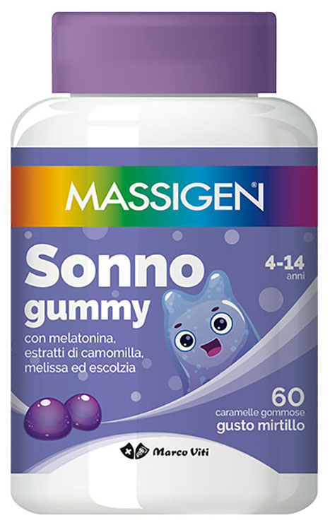 MASSIGEN SONNO GUMMY 60 CARAMELLE - Farmacia Murachelli Di Putelli dr. Giovanni