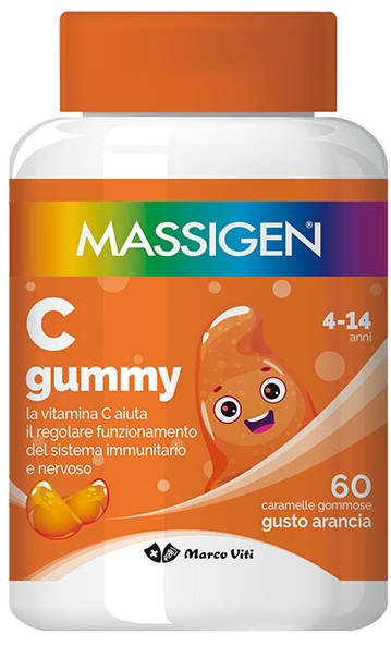 MASSIGEN C GUMMY 60 CARAMELLE - Farmacia Murachelli Di Putelli dr. Giovanni
