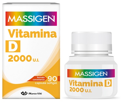 MASSIGEN VITAMINA D 2000 UI 90 CAPSULE SOFTGEL - Farmacia Murachelli Di Putelli dr. Giovanni