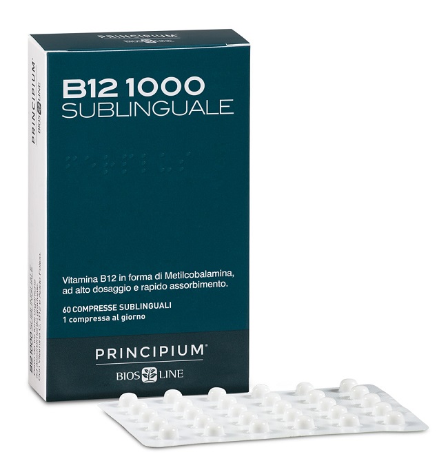 PRINCIPIUM B12 1000 60 COMPRESSE SUBLINGUALI - Farmacia Murachelli Di Putelli dr. Giovanni