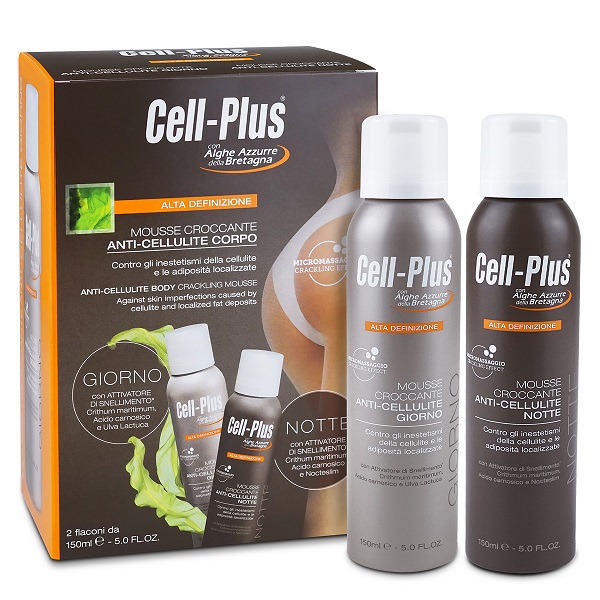 CELL PLUS ALTA DEFINIZIONE MOUSSE CROCCANTE GIORNO E NOTTE EDIZIONE LIMITATA 150 ML X 2 - Farmacia Murachelli Di Putelli dr. Giovanni