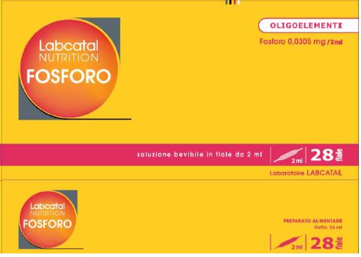 LABCATAL NUTRITION FOSFORO 28 FIALE X 2 ML - Farmacia Murachelli Di Putelli dr. Giovanni