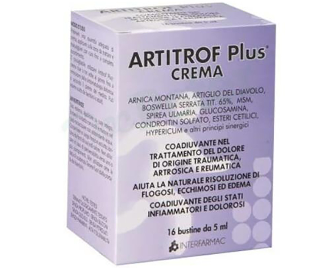 ARTITROF PLUS CREMA 16 BUSTINE DA 5 ML - Farmacia Murachelli Di Putelli dr. Giovanni