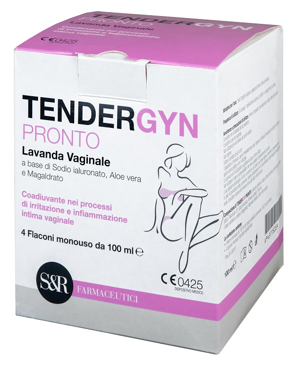 TENDERGYN PRONTO LAVANDA VAGINALE A BASE DI SODIO IALURONATO ALOE VERA E MAGARLDRATO 4X100 ML - Farmacia Murachelli Di Putelli dr. Giovanni