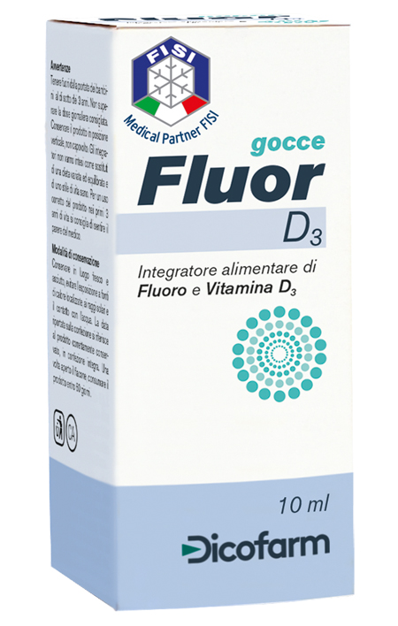 FLUOR D3 GOCCE 10 ML - Farmacia Murachelli Di Putelli dr. Giovanni