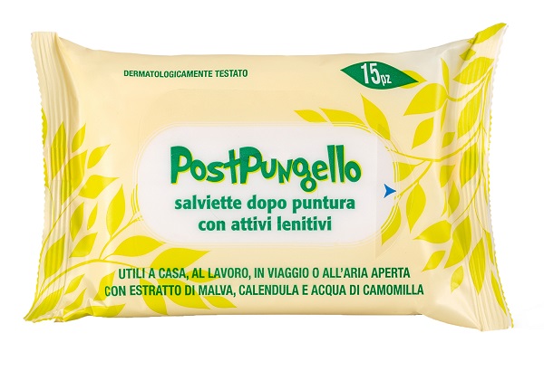 POST PUNGELLO SALVIETTE LENITIVE 15 PEZZI - Farmacia Murachelli Di Putelli dr. Giovanni