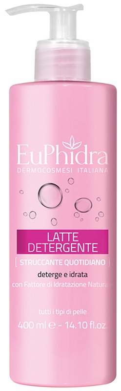 EUPHIDRA LATTE DETERGENTE STRUCCANTE QUOTIDIANO 400 ML - Farmacia Murachelli Di Putelli dr. Giovanni