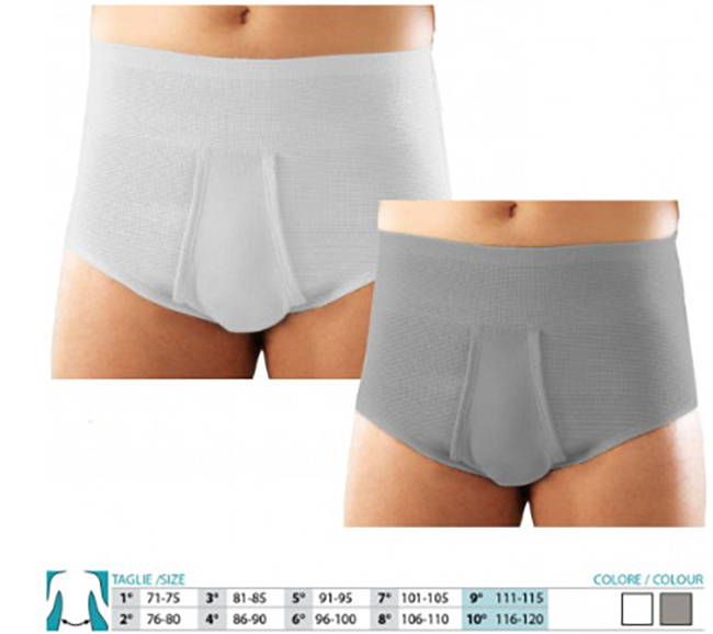 ORIONE 309 SLIP UOMO CONTENITIVO APERTO GRIGIO 2 - Farmacia Murachelli Di Putelli dr. Giovanni