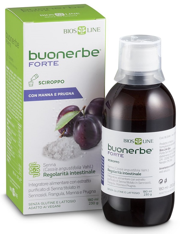 BUONERBE FORTE SCIROPPO 180 ML - Farmacia Murachelli Di Putelli dr. Giovanni