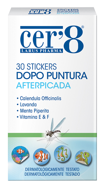 CER'8 STICKERS DOPO PUNTURA 30 PEZZI - Farmacia Murachelli Di Putelli dr. Giovanni