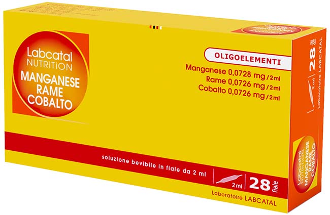 LABCATAL NUTRITION MANGANESE RAME E COBALTO 28 FIALE - Farmacia Murachelli Di Putelli dr. Giovanni