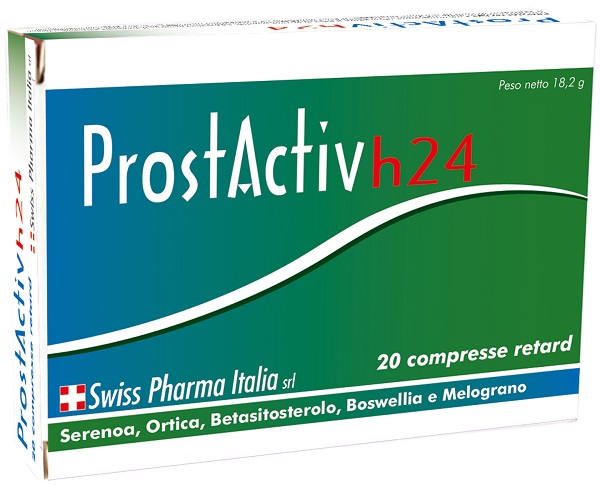 PROSTACTIV H24 20 COMPRESSE RETARD - Farmacia Murachelli Di Putelli dr. Giovanni