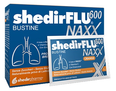 SHEDIRFLU 600 NAXX ARANCIA SENZA ZUCCHERI 20 BUSTINE - Farmacia Murachelli Di Putelli dr. Giovanni