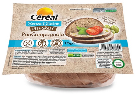 CEREAL SENZA GLUTINE INTEGRALE PAN CAMPAGNOLO 175 G - Farmacia Murachelli Di Putelli dr. Giovanni