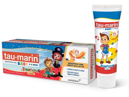 TAU MARIN DENTIFRICIO BABY PINOCCHIO 50 ML - Farmacia Murachelli Di Putelli dr. Giovanni