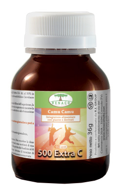 CAMU CAMU 500 EXTRA C 60 CAPSULE - Farmacia Murachelli Di Putelli dr. Giovanni