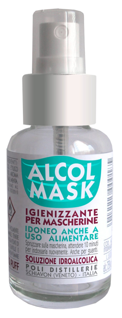 ALCOL MASK 50 ML IGIENIZZANTE MASCHERINE - Farmacia Murachelli Di Putelli dr. Giovanni