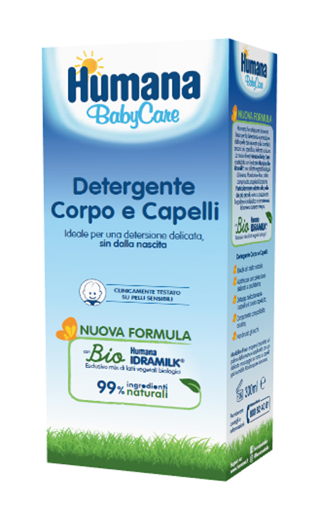 HUMANA BABY CARE DETERGENTE CORPO&CAPELLI 300 ML - Farmacia Murachelli Di Putelli dr. Giovanni