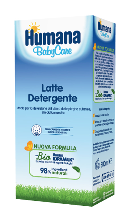 HUMANA BABY CARE LATTE DETERGENTE 300 ML - Farmacia Murachelli Di Putelli dr. Giovanni