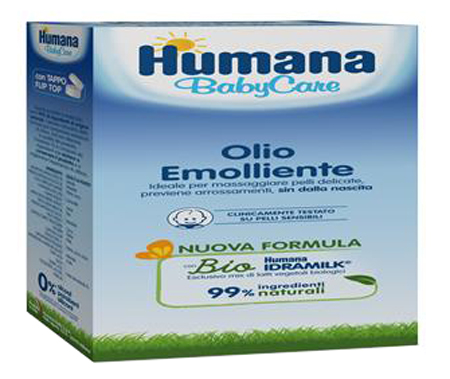 HUMANA BABY CARE OLIO EMOLLIENTE 250 ML - Farmacia Murachelli Di Putelli dr. Giovanni