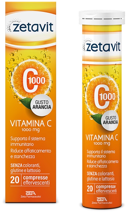 ZETAVIT C1000 20 COMPRESSE EFFERVESCENTI - Farmacia Murachelli Di Putelli dr. Giovanni