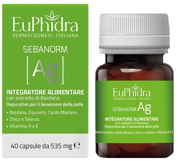 EUPHIDRA SEBANORM AG 40 CAPSULE - Farmacia Murachelli Di Putelli dr. Giovanni